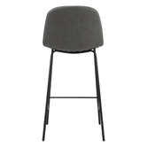 Living Fusion 62cm Malcolm Faux Leather Counter Stools