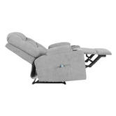 Living Fusion Towson Upholstered Massage Recliner Armchair