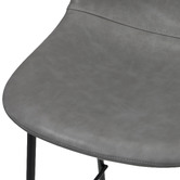 Living Fusion 62cm Malcolm Faux Leather Counter Stools
