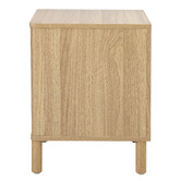 Living Fusion Elida Rattan Bedside Table