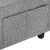 Living Fusion Caribou Upholstered Single Sofa Bed