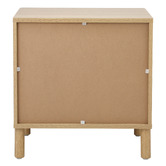 Living Fusion Elida Rattan Bedside Table