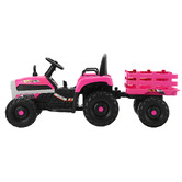Living Fusion Lucas Ride-On Tractor with Trailer