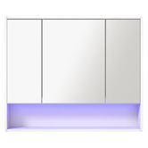 Living Fusion Meriden 900mm Open Shelf Shaving Cabinet With LED