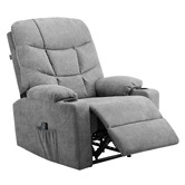 Living Fusion Towson Upholstered Massage Recliner Armchair