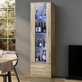 Living Fusion Colorado LED Display Cabinet