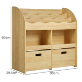 Living Fusion Kids&#039; Deia Bookcase with Storage