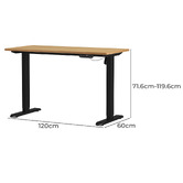Living Fusion Eastyn II Desk and Office Chair Set