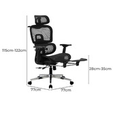 Living Fusion Eastyn II Desk and Office Chair Set