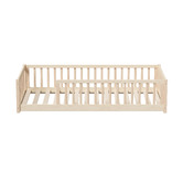 Living Fusion Ettie Pine Wood Single Bed Frame