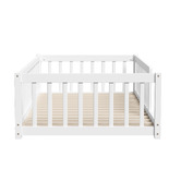 Living Fusion Ettie Pine Wood Bed Frame