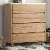 Living Fusion Coney Faux Marble 4 Drawer Chest