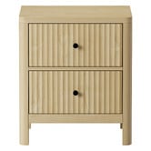 Living Fusion Halifax 2 Drawer Bedside Table