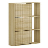 Living Fusion Montana 3 Door 3 Shelf Shoe Cabinet