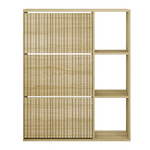 Living Fusion Montana 3 Door 3 Shelf Shoe Cabinet