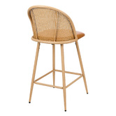 Living Fusion 66cm Lucian Faux Leather Bar Stools