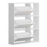 Living Fusion Montana 3 Door 3 Shelf Shoe Cabinet