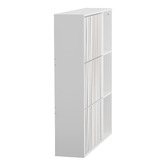 Living Fusion Montana 3 Door 3 Shelf Shoe Cabinet