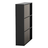 Living Fusion Montana 3 Door 3 Shelf Shoe Cabinet