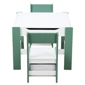 Living Fusion Kids' Marshall 2 Seater Table &amp; Chair Set
