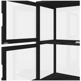 Living Fusion Elysia 5 Tier Display Cabinet