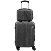 Living Fusion 2 Piece Deanna Carry-On &amp; Suitcase Set