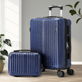 Living Fusion 2 Piece Deanna Carry-On &amp; Suitcase Set