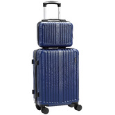 Living Fusion 2 Piece Deanna Carry-On &amp; Suitcase Set