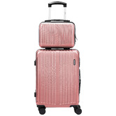 Living Fusion 2 Piece Deanna Carry-On &amp; Suitcase Set