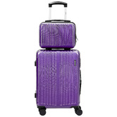 Living Fusion 2 Piece Deanna Carry-On &amp; Suitcase Set