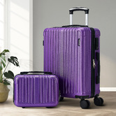 Living Fusion 2 Piece Deanna Carry-On &amp; Suitcase Set