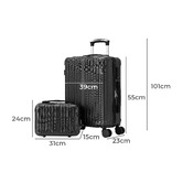 Living Fusion 2 Piece Deanna Carry-On &amp; Suitcase Set