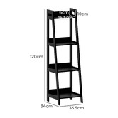 Living Fusion Livia 4 Tier Ladder Shelf