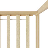 Living Fusion Kaelar Pine Wood House Bed