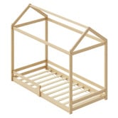 Living Fusion Kaelar Pine Wood House Bed