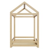 Living Fusion Kaelar Pine Wood House Bed