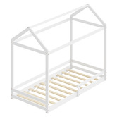Living Fusion Kaelar Pine Wood House Bed