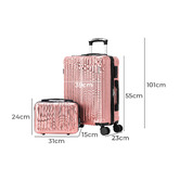 Living Fusion 2 Piece Deanna Carry-On &amp; Suitcase Set