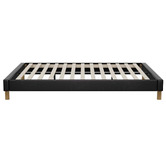 Living Fusion Carrie Faux Leather Bed Base