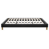 Living Fusion Carrie Faux Leather Bed Base