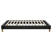 Living Fusion Carrie Faux Leather Bed Base