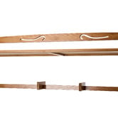 Living Fusion Tobias 6 Shelf Bamboo Bookshelf