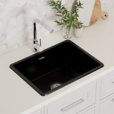 Living Fusion Velia 590mm Single Kitchen Sink &amp; Mixer