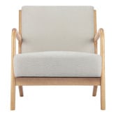 Living Fusion Kamden Rubberwood Armchair