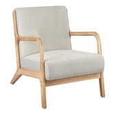 Living Fusion Kamden Rubberwood Armchair