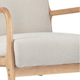 Living Fusion Kamden Rubberwood Armchair