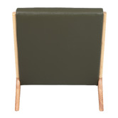Living Fusion Kamden Faux Leather Armchair