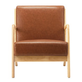 Living Fusion Kamden Faux Leather Armchair