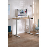 Living Fusion Sienna Single Motor Electric Sit &amp; Stand Desk