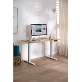 Living Fusion Sienna Single Motor Electric Sit &amp; Stand Desk